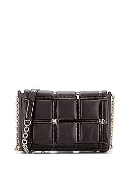 Salvatore Ferragamo Vara Soft Studs Chain Crossbody Bag Quilted Leather (view 1)