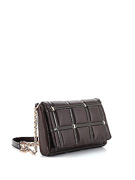 Salvatore Ferragamo Vara Soft Studs Chain Crossbody Bag Quilted Leather (view 2)