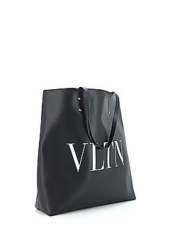 Valentino Garavani VLTN Rockstud Shopping Tote Printed Leather Tall (view 2)