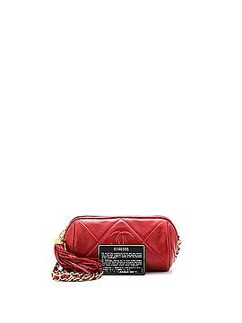 Chanel Vintage Diamond CC Barrel Bag Quilted Leather Mini (view 2)