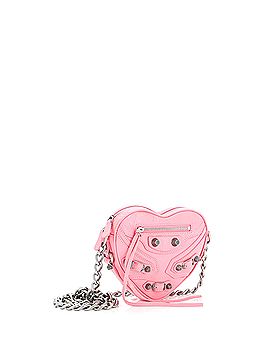 Balenciaga Le Cagole Heart Chain Bag Leather Mini (view 2)