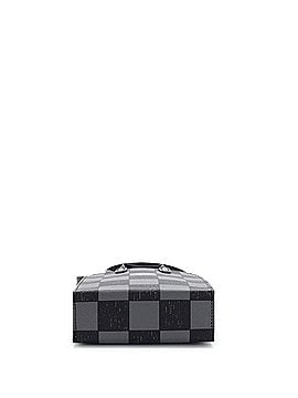Louis Vuitton Sac Plat Bag Pencil Effect Damier Printed Leather XS (view 2)