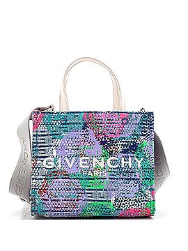 Givenchy x BSTROY G-Tote 4G Printed Denim Mini (view 1)