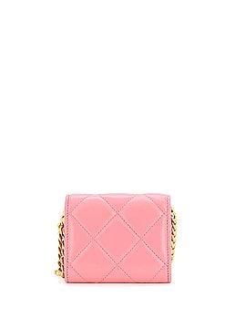 Chanel Pending CC Card Holder on Chain Quilted Lambskin (view 2)