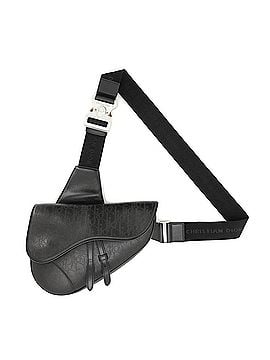 Christian Dior Saddle Crossbody Bag Oblique Galaxy Leather Mini (view 1)