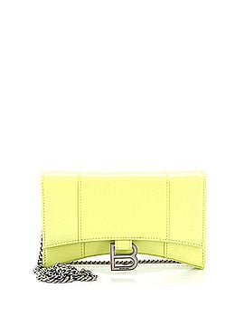 Balenciaga Hourglass Chain Wallet Leather (view 1)
