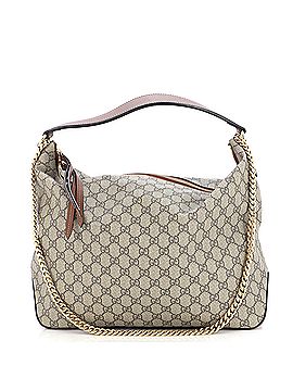 Gucci Chain Hobo GG Coated Canvas Large (view 1)