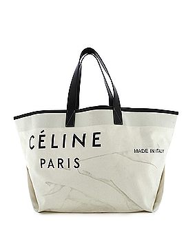 Céline Made In Tote Canvas with Leather Medium (view 1)