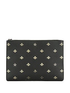 Gucci Zip Messenger Bag Printed Leather Large (view 1)