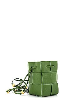 Bottega Veneta Cassette Bucket Bag Maxi Intrecciato Leather with Beaded Details Mini (view 2)