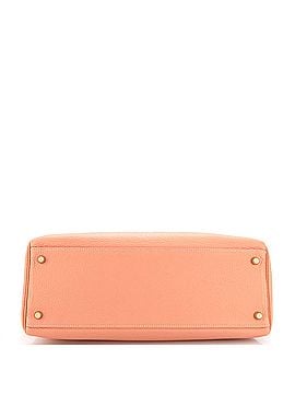 Hermès Kelly Handbag Orange Clemence with Gold Hardware 35 (view 2)
