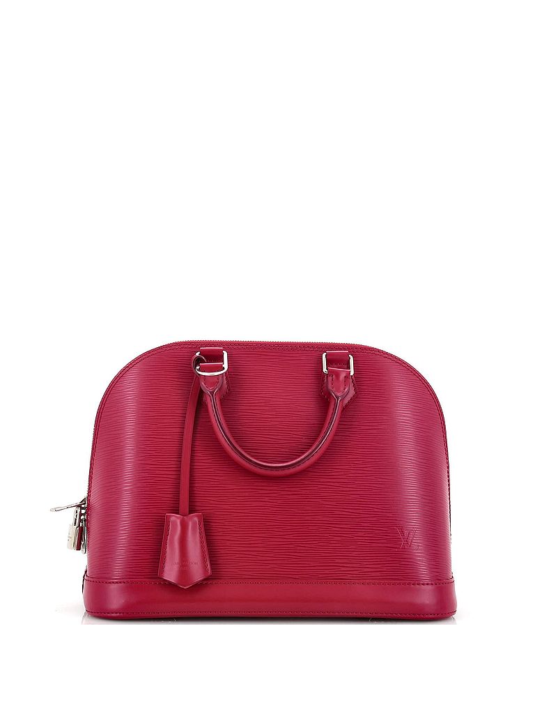 Louis Vuitton 100% Leather Red Alma Handbag Epi Leather PM One Size - photo 1