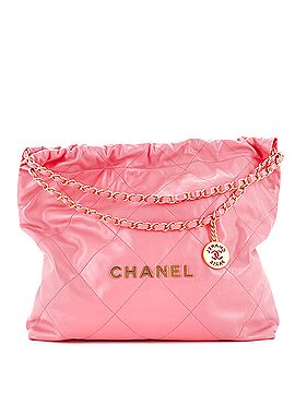 Chanel 22 Chain Hobo Quilted Calfskin Medium (view 1)