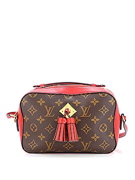 Louis Vuitton Saintonge Handbag Monogram Canvas with Leather (view 1)