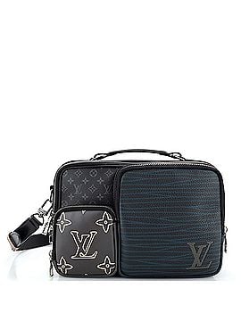 Louis Vuitton Messenger Multipocket Bag Patchwork Monogram Eclipse Canvas and Printed Leather (view 1)
