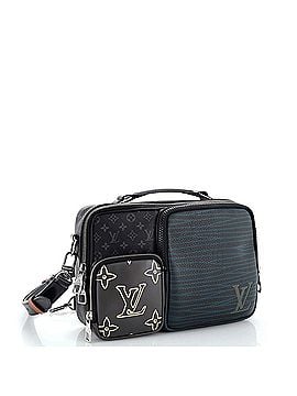 Louis Vuitton Messenger Multipocket Bag Patchwork Monogram Eclipse Canvas and Printed Leather (view 2)