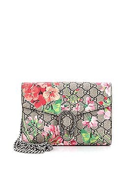Gucci Dionysus Chain Wallet Blooms Print GG Coated Canvas Small (view 1)