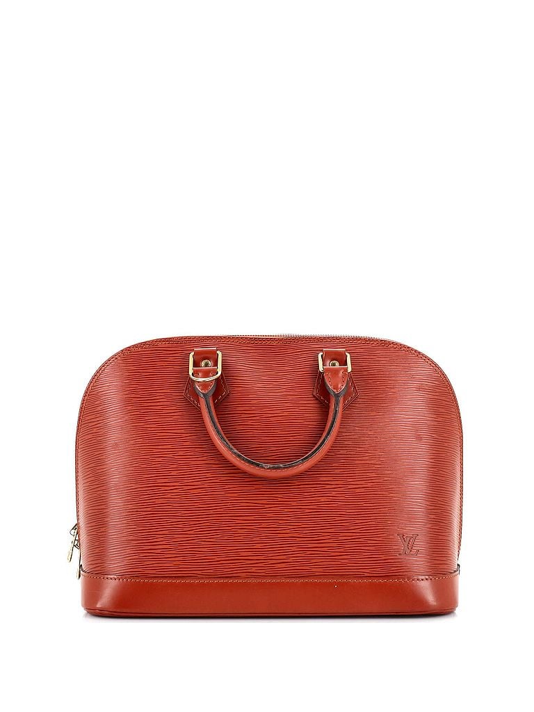 Louis Vuitton 100% Leather Brown Vintage Alma Handbag Epi Leather PM One Size - photo 1