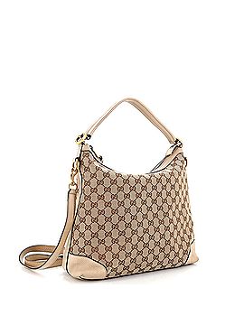 Gucci Miss GG Hobo GG Canvas with Leather Small (view 2)