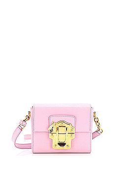 Dolce & Gabbana Lucia Shoulder Bag Lizard Embossed Leather Mini (view 1)