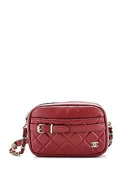 Chanel Buckle Camera Case Bag Quilted Lambskin Small (view 1)