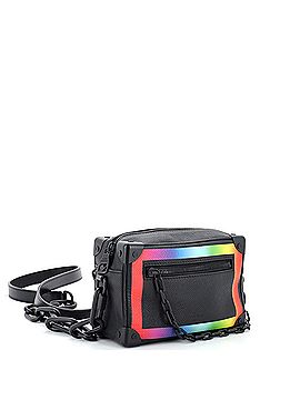Louis Vuitton Soft Trunk Bag Rainbow Taiga Leather Mini (view 2)