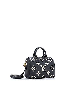 Louis Vuitton Speedy Bandouliere Bag Bicolor Monogram Empreinte Giant 25 (view 2)