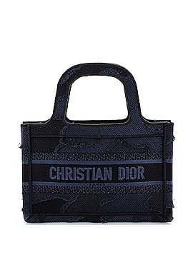 Christian Dior Book Tote Camouflage Embroidered Canvas Mini (view 1)