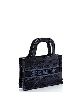 Christian Dior Book Tote Camouflage Embroidered Canvas Mini (view 2)