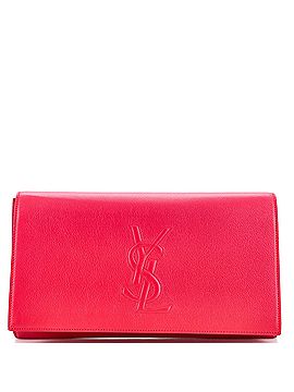 Saint Laurent Belle de Jour Clutch Leather Large (view 1)