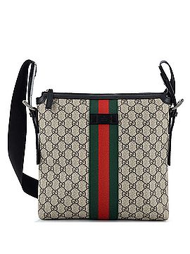 Gucci Web Messenger Bag GG Coated Canvas Medium (view 1)