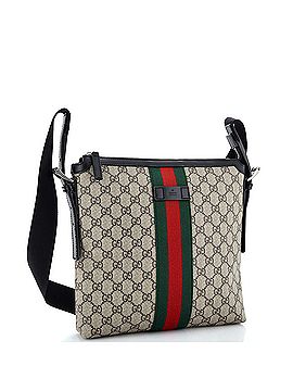 Gucci Web Messenger Bag GG Coated Canvas Medium (view 2)