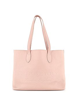 Burberry Remington Tote Embossed Leather Large (view 1)