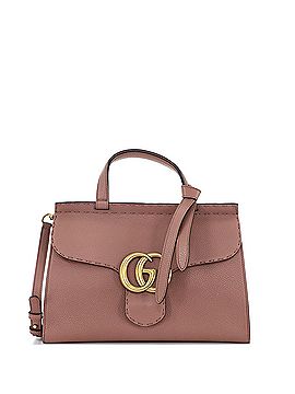 Gucci GG Marmont Top Handle Bag Leather Small (view 1)