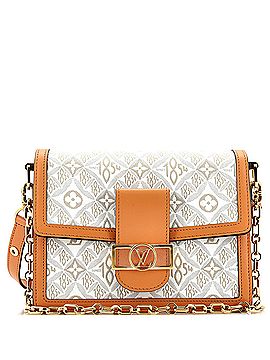 Louis Vuitton Dauphine Shoulder Bag Limited Edition Since 1854 Monogram Jacquard MM (view 1)