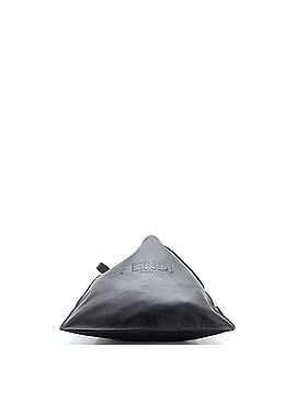 Fendi Logo Shopper Tote Embossed Leather (view 2)