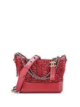 Chanel Gabrielle Hobo Quilted Tweed and Calfskin Small (view 1)
