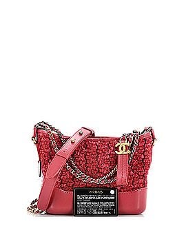 Chanel Gabrielle Hobo Quilted Tweed and Calfskin Small (view 2)