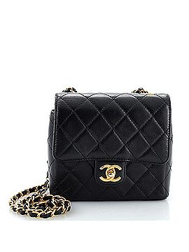 Chanel Retro Classic Square Flap Bag Quilted Goatskin Mini (view 1)