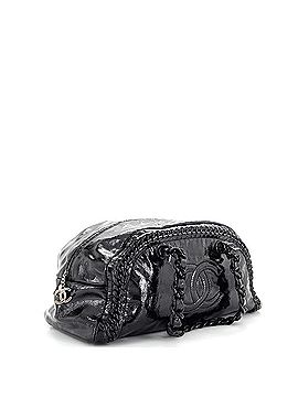 Chanel Luxe Ligne Bowler Bag Patent Large (view 2)