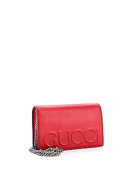 Gucci XL Chain Shoulder Bag Leather Mini (view 2)