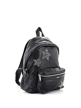 Saint Laurent City Backpack Studded Leather Mini (view 2)