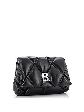 Balenciaga Touch Clutch Quilted Leather Medium (view 2)
