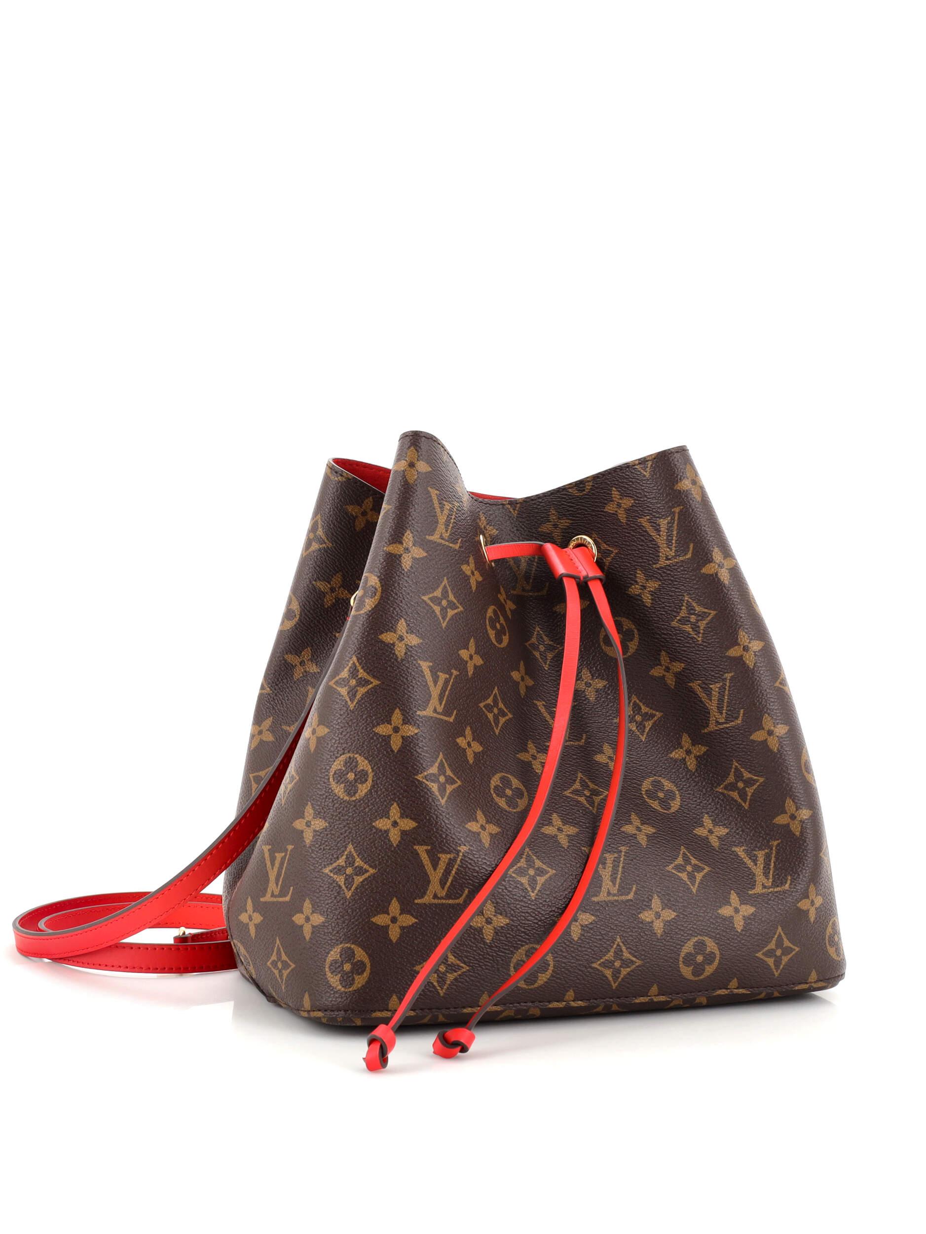 LOUIS VUITTON black Monogram NEONOE MM 100% Authentic!-$2030 Value!