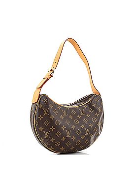 Louis Vuitton Croissant Handbag Monogram Canvas MM (view 2)