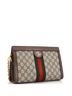 Gucci 100% Coated Canvas Brown Ophidia Chain Shoulder Bag GG Coated Canvas Small One Size - photo 2