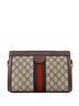 Gucci 100% Coated Canvas Brown Ophidia Chain Shoulder Bag GG Coated Canvas Small One Size - photo 3