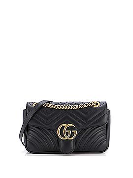 Gucci GG Marmont Flap Bag Matelasse Leather Small (view 1)