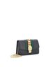 Gucci 100% Leather Black Sylvie Chain Shoulder Bag Leather Mini One Size - photo 2