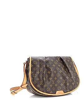 Louis Vuitton Menilmontant Handbag Monogram Canvas MM (view 2)
